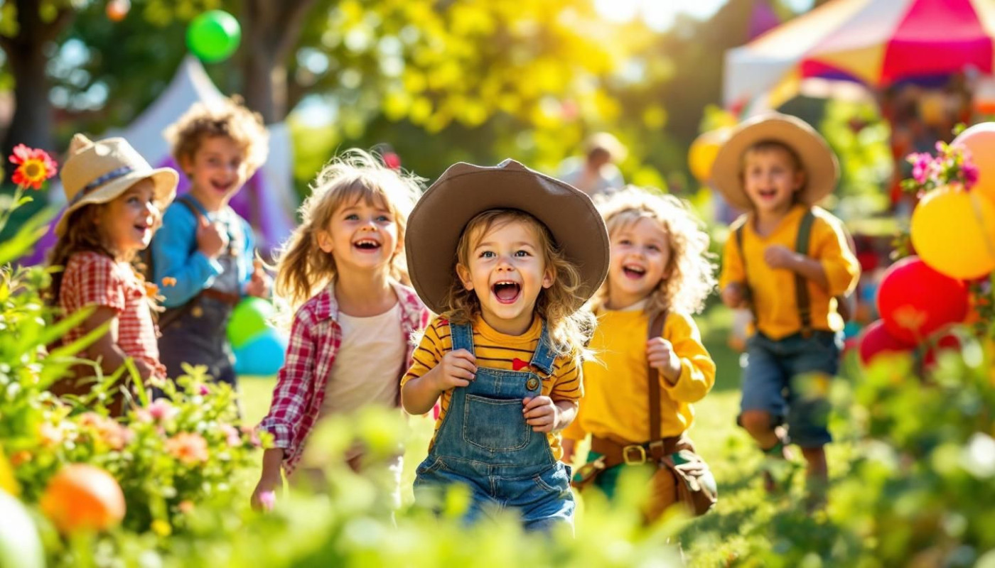 Organiser une fête pour enfants avec une chasse au trésor thématique